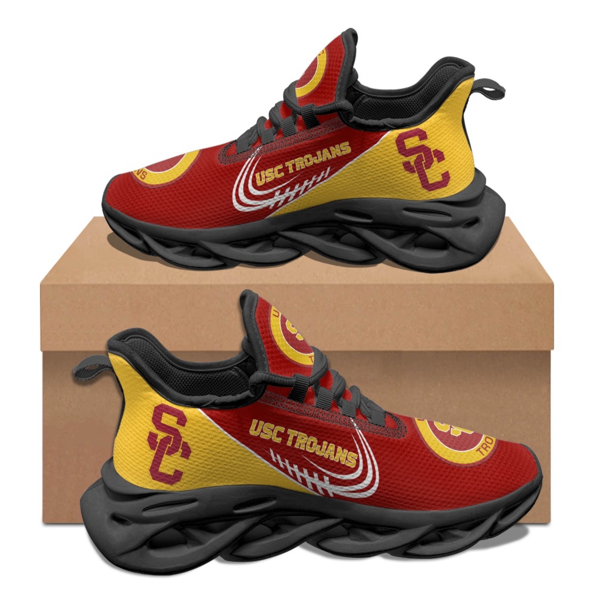 Women's USC Trojans Flex Control Sneakers 003